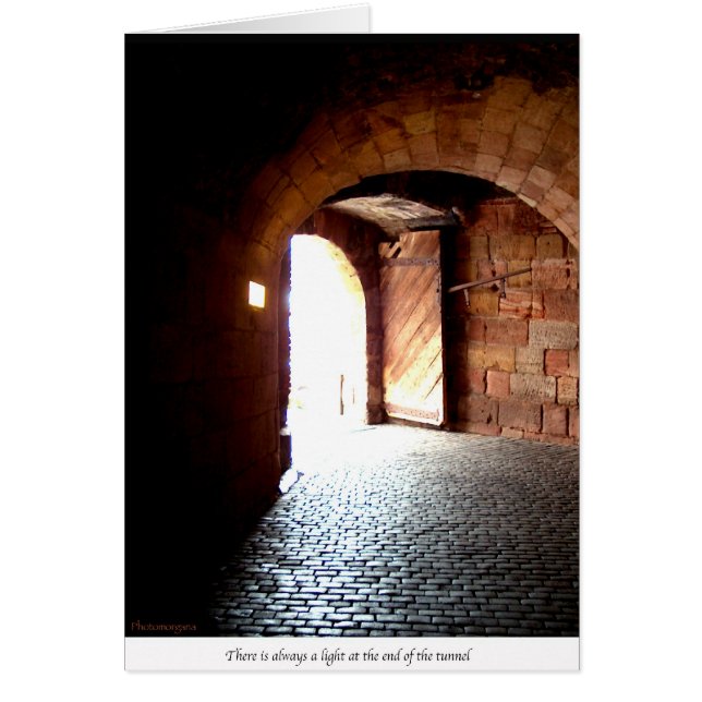Licht am Ende des Tunnels (Vorne)