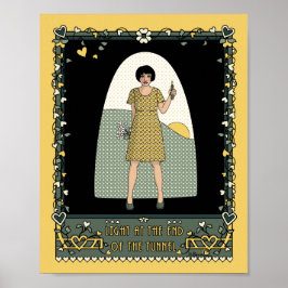 Licht am Ende des Tunnels_8x10-Posters Poster