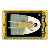 Licht am Ende des Tunnels_A_4x6-Kühlschranks Magnet (Horizontal)