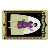 Licht am Ende des Tunnels_A_4x6-Kühlschranks Magnet (Horizontal)