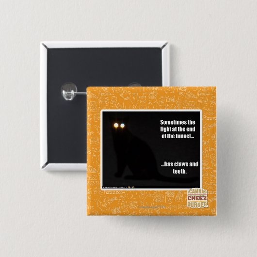 Licht am Ende des Tunnels Button (Vorne & Hinten)