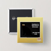 Licht am Ende des Tunnels Button (Vorne & Hinten)