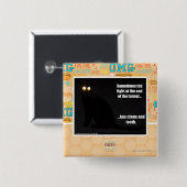 Licht am Ende des Tunnels Button (Vorne & Hinten)