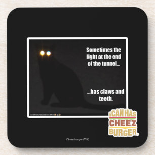 Licht am Ende des Tunnels Getränkeuntersetzer