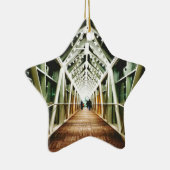 "Licht am Ende des Tunnels " Keramikornament (Rechts)