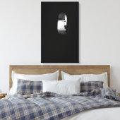 Licht am Ende des Tunnels Leinwanddruck (Insitu (Schlafzimmer))