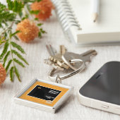 Licht am Ende des Tunnels Schlüsselanhänger (Seite)