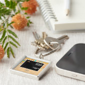 Licht am Ende des Tunnels Schlüsselanhänger (Seite)