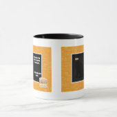 Licht am Ende des Tunnels Tasse (Zentrum)