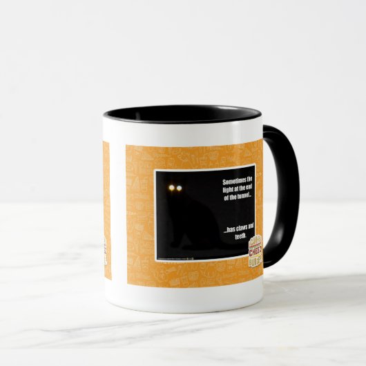 Licht am Ende des Tunnels Tasse (VorderseiteRechts)