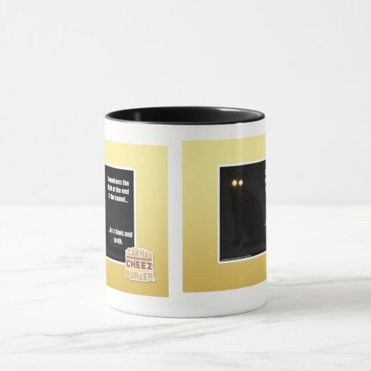 Licht am Ende des Tunnels Tasse (Zentrum)