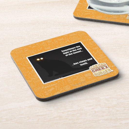 Licht am Ende des Tunnels Untersetzer (Linke Seite)