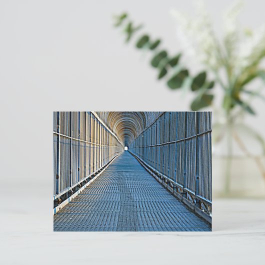 LICHT AM ENDE EINER ROURKE BRIDGE POSTCARD POSTKARTE (Stehend Vorderseite)