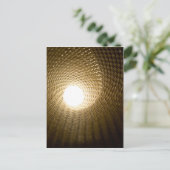 Licht am Ende eines Tunnels Postkarte (Stehend Vorderseite)