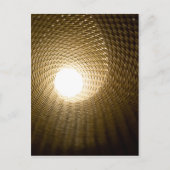 Licht am Ende eines Tunnels Postkarte (Vorderseite)