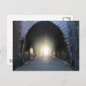 Licht am Ende Postkarte (Vorne/Hinten)