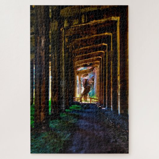 Licht am Ende Puzzle (Vertikal)