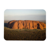 Licht am späten Nachmittag auf Uluru/Ayers Rock,