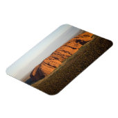 Licht am späten Nachmittag auf Uluru/Ayers Rock, Magnet (Linke Seite)
