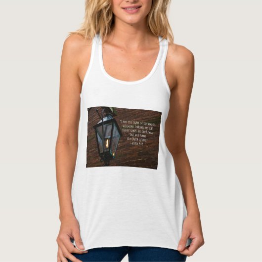 Licht an die Spitze Tank Top (Vorderseite)