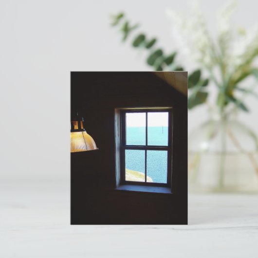 Licht an postkarte (Stehend Vorderseite)