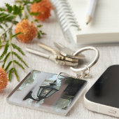 Licht, antike, Vintage, schwarze, Fotografie Schlüsselanhänger (Vorderseite rechts)