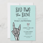 Licht Aquamarin Bad Two - Das zweitgrößte Party de Einladung (Vorderseite)