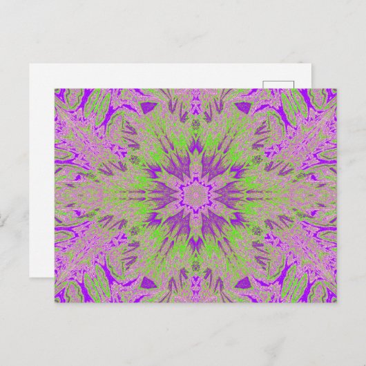 Licht auf der Wiese 16 Postkarte (Vorne/Hinten)