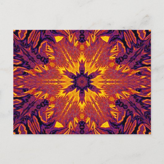 Licht auf der Wiese 2 Postkarte (Vorderseite)