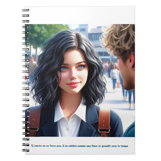 - Licht auf dich Notizblock (Vorderseite)