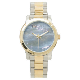Licht auf Wasser mit Duck Watch Armbanduhr