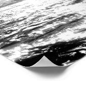 Licht auf Wasser Poster (Ecke)