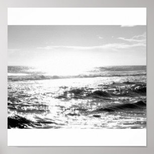 Licht auf Wasser Poster