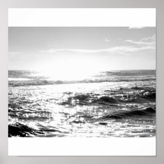 Licht auf Wasser Poster (Vorne)