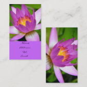 Licht auf Wasser Visitenkarte (Vorne/Hinten)