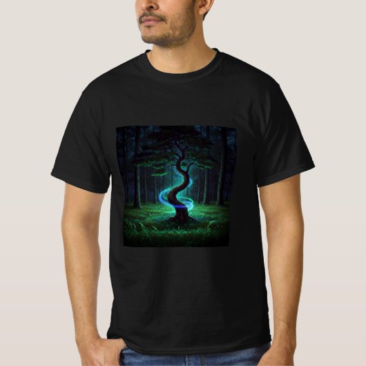 Licht aus einem gefleckten Baum T-Shirt (Vorderseite)