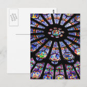 Licht aus Glas Postkarte (Vorne/Hinten)