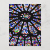 Licht aus Glas Postkarte (Vorderseite)