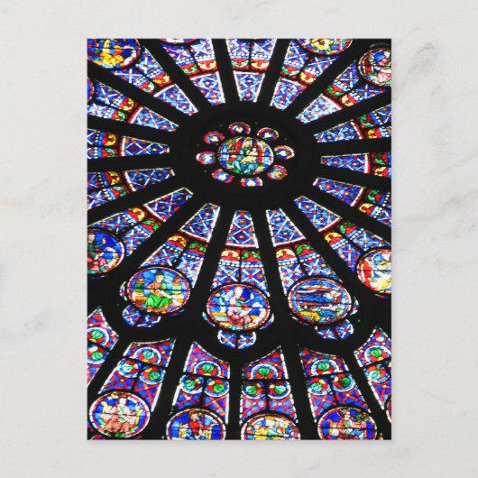 Licht aus Glas Postkarte (Vorderseite)