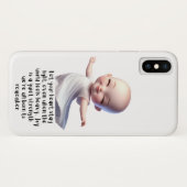 Licht bleibe, Freude Bleibe - Motivierend Kunst Case-Mate iPhone Hülle (Rückseite (Horizontal))