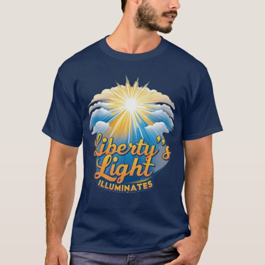 Licht der Freiheit T-Shirt (Vorderseite)