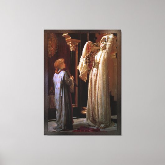 Licht der Harem von Lord Frederic Leighton Leinwanddruck (Vorderseite)