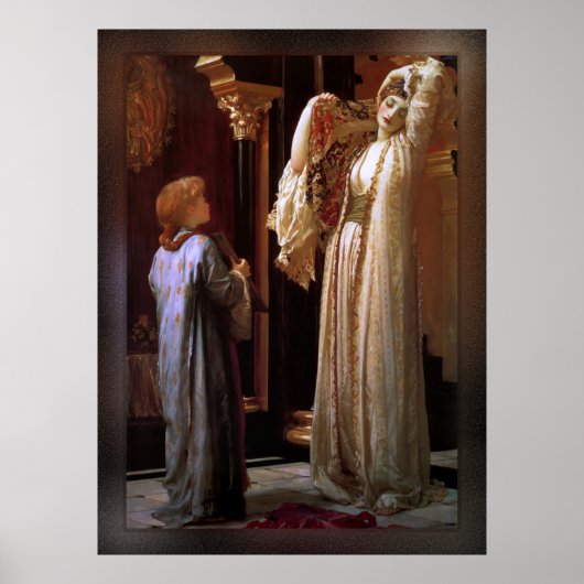 Licht der Harem von Lord Frederic Leighton Poster (Vorne)