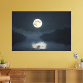 Licht der Stille Leinwanddruck (Insitu (Wohnzimmer))