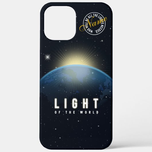 Licht der Welt Case-Mate iPhone Hülle (Rückseite)