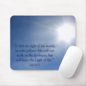 Licht der Welt christliches Mousepad (Mit Mouse)