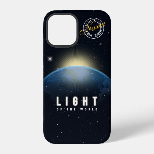 Licht der Welt iPhone Hülle (Rückseite)