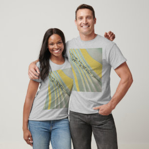 Licht der Welt Johannes 8:12 Bibelvers sonnig hell T-Shirt