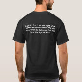 Licht der Welt T-Shirt (Rückseite)