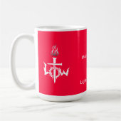 "Licht der Welt" Tasse (Links)